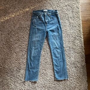 LOFT High Rise Blue Women's Jeans